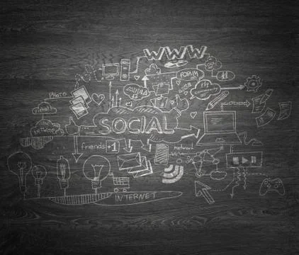 Study business science Stock Illustration