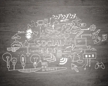 Study business science Stock Illustration