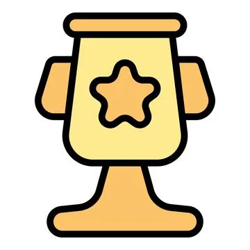 Study case cup icon vector flat Stockillustratie