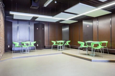 Study corridor on the window Stock Photos