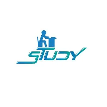 STUDY design logo Illustrazione stock
