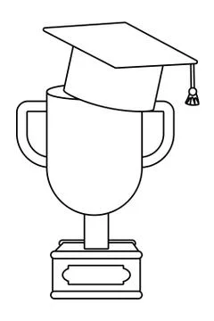 Study elements cartoon Illustrazione stock