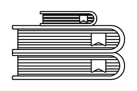 Study elements cartoon Illustrazione stock