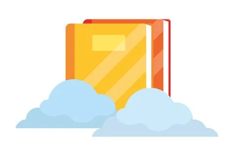 Study elements cartoon 스톡 일러스트