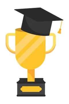 Study elements cartoon Illustrazione stock