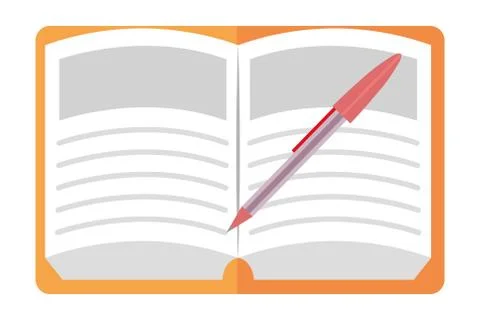 Study elements cartoon 스톡 일러스트