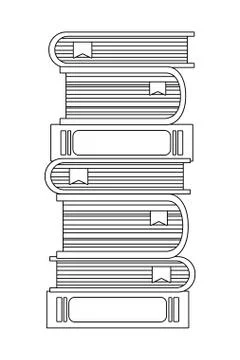 Study elements cartoon 스톡 일러스트