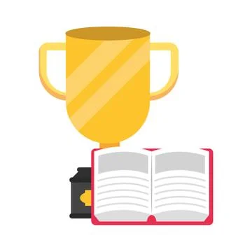 Study elements cartoon 스톡 일러스트