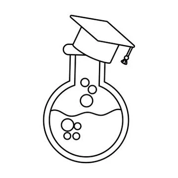 Study elements cartoon 스톡 일러스트