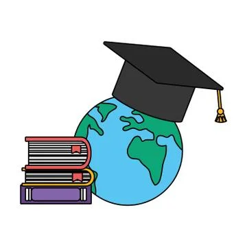 Study elements cartoon 스톡 일러스트