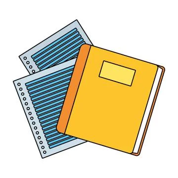 Study elements cartoon 스톡 일러스트