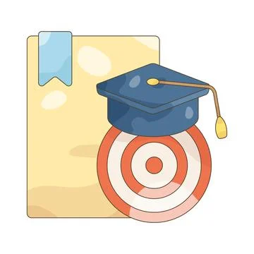 Study goals Stock Illustration