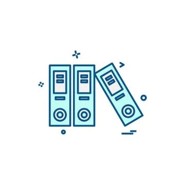 Study icon design vector Stock Illustration