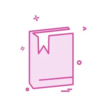 Study icon design vector イラスト素材