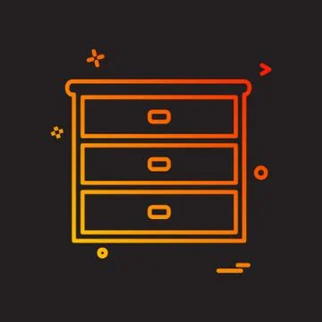 Study icon design vector Stock Illustration