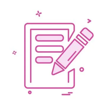 Study icon design vector Stockillustratie