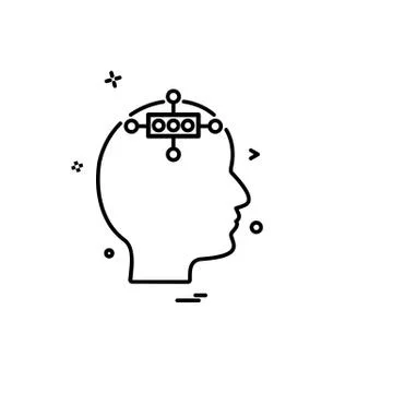 Study icon design vector Stock Illustration