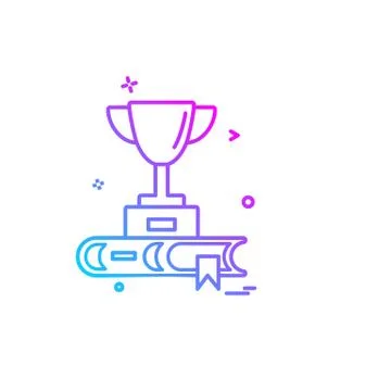 Study icon design vector Ilustración de archivo