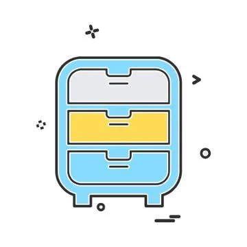 Study icon design vector Stock Illustration