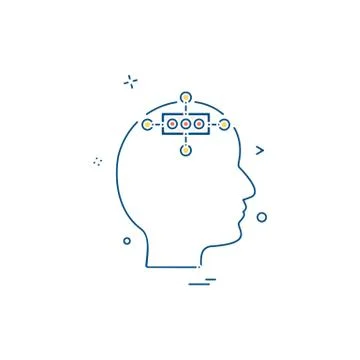 Study icon design vector Stock Illustration