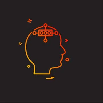 Study icon design vector Stockillustratie