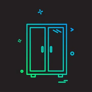 Study icon design vector Stock Illustration