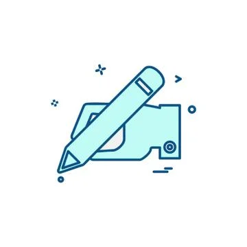 Study icon design vector Ilustración de archivo