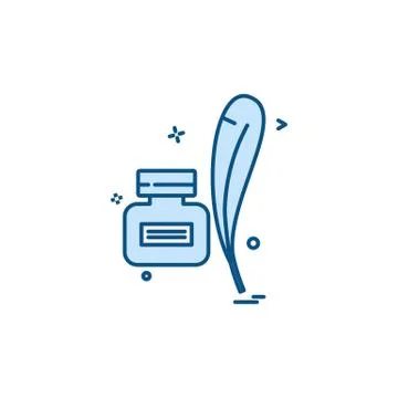 Study icon design vector Stock Illustration