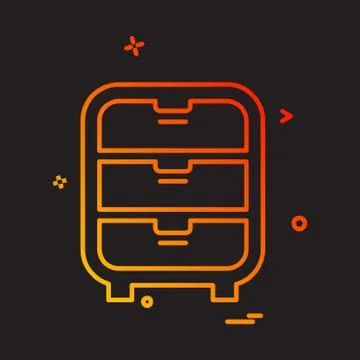 Study icon design vector イラスト素材