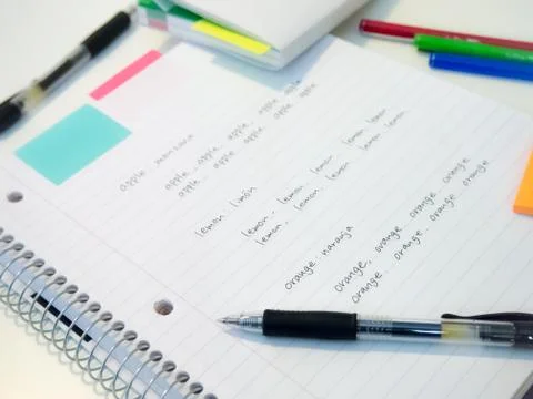 Study Language Stock Photos