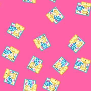 Study math science education vector seamless pattern Stock Illustration