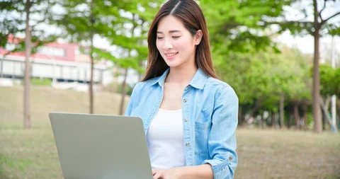 Study with online education service Stock Footage 129561438