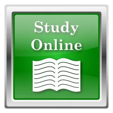Study online icon Stock Illustration