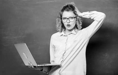 Study online. STEM student. Informatics and programming. Online school. Remote 写真素材