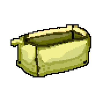 Study pencil case game pixel art vector illustration Stock Illustration