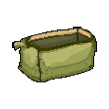 Study pencil case pixel art vector illustration Stock Illustration