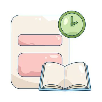 Study plan Stock Illustration