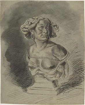 Study related to "Why Born Enslaved!" 18681875 Jean-Baptiste Carpeaux Frenc.. Stock Illustration