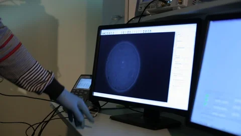 Study Of The Results Of Physical Processes 2 Stock Footage 106418860