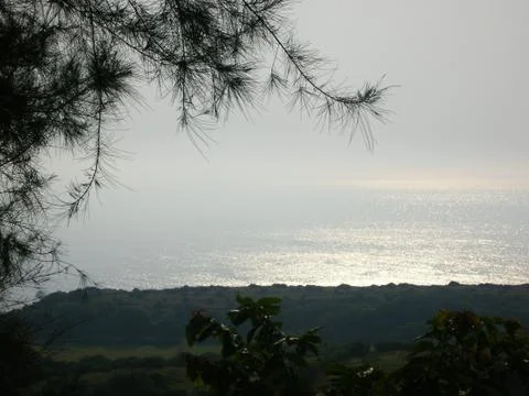 A study of sea coast Stock Photos