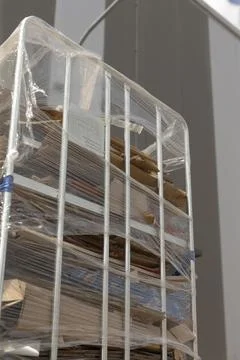 Study of tactile corrugated surfaces for ecofriendly packaging development Stock Photos