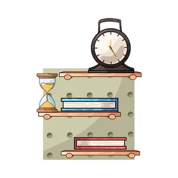 Study time illustration イラスト素材