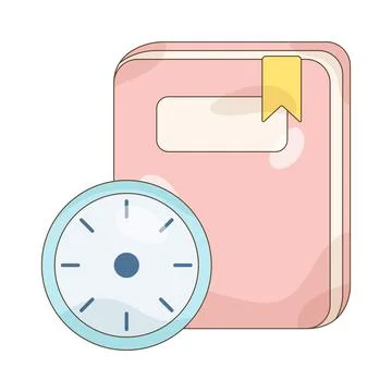 Study timer Stock Illustration