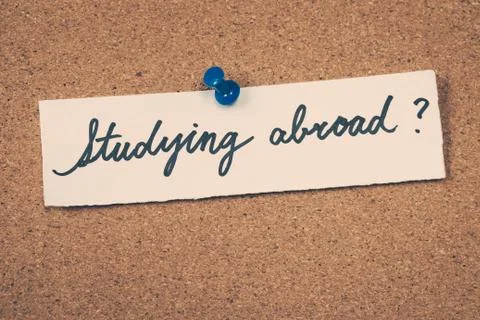 Studying abroad Stock Photos
