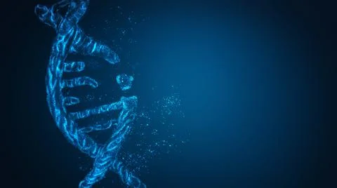 Studying the digital interface of the molecule Stock Photos