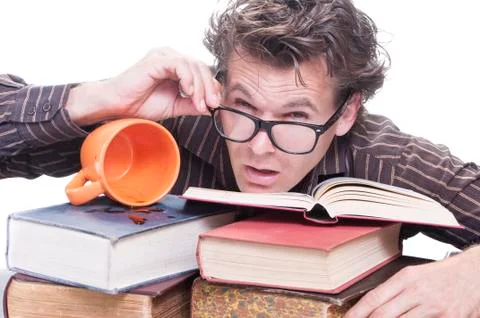 Studying for exams Stock Photos