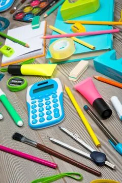 Studying on the floor Stock Photos