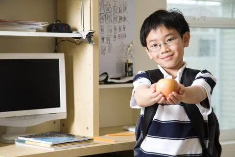 Studying kid Stock Photos