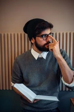 Studying for my final Stock Photos