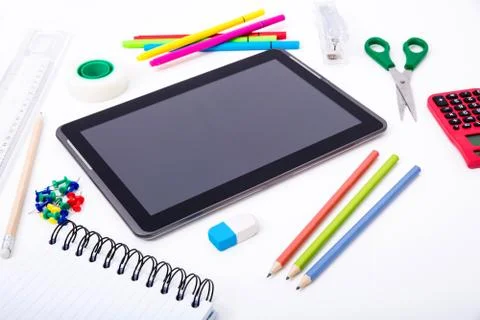 Studying. Foto stock